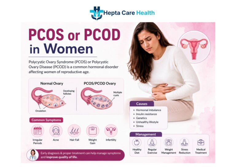 PCOS or PCOD in Women – Causes, Symptoms & Natural Ways to Manage It