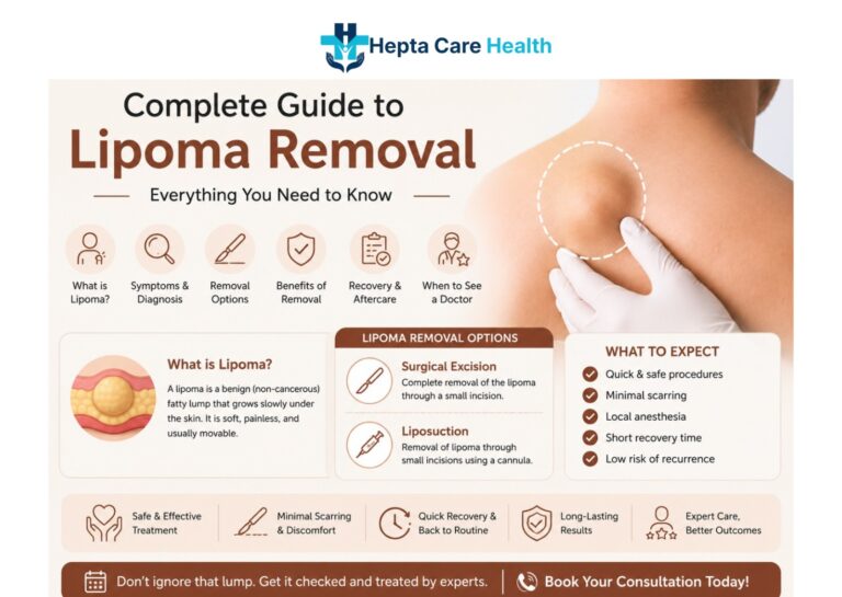 The Complete Guide to Lipoma Removal: Symptoms, Diagnosis, Treatment and Recovery.